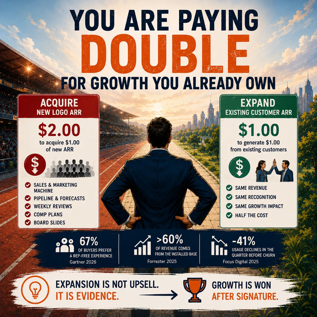 Vous payez le double pour une croissance que vous possédez déjà