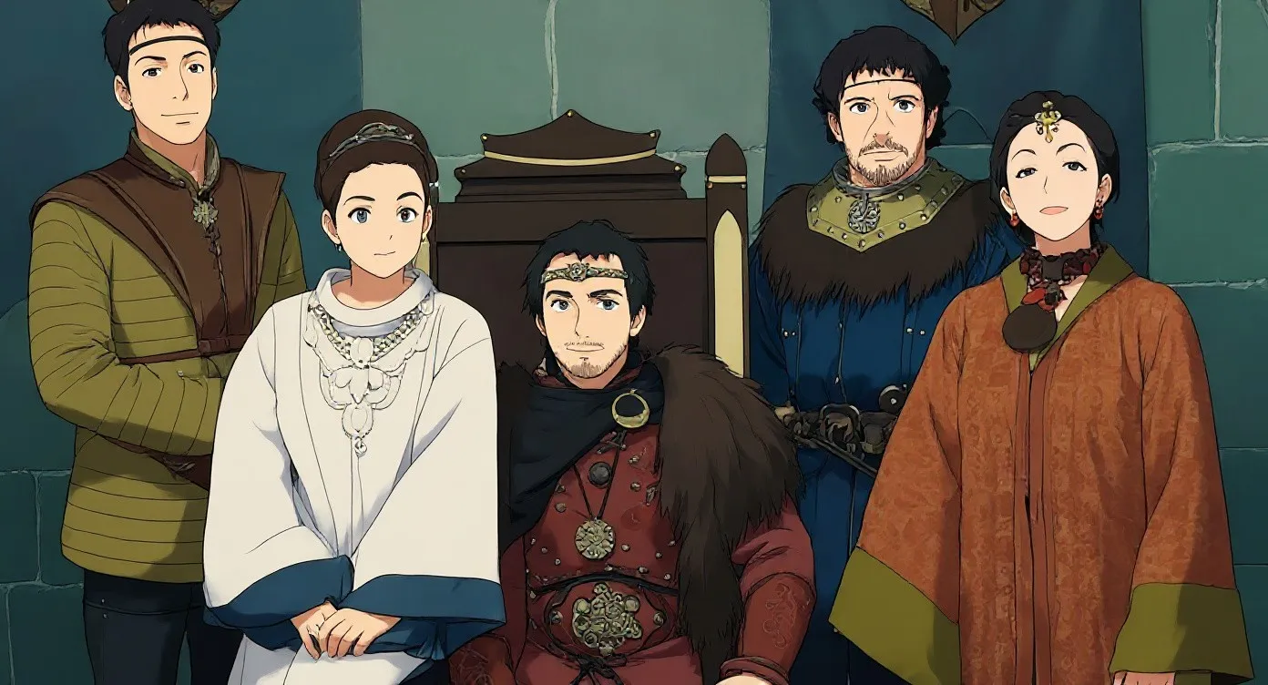 Famille et belle famille d'Arthur