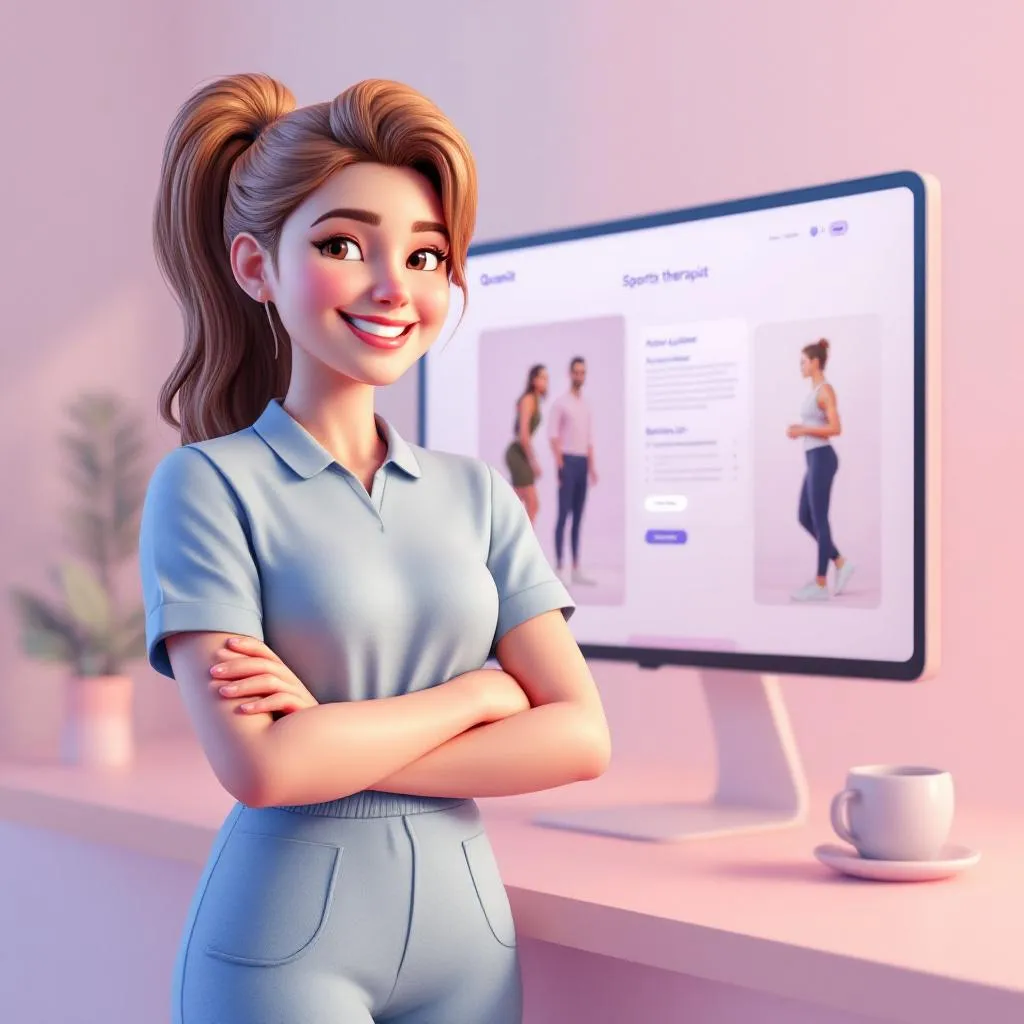 Site internet pour thérapeute et sophrologue créé avec Qaniit