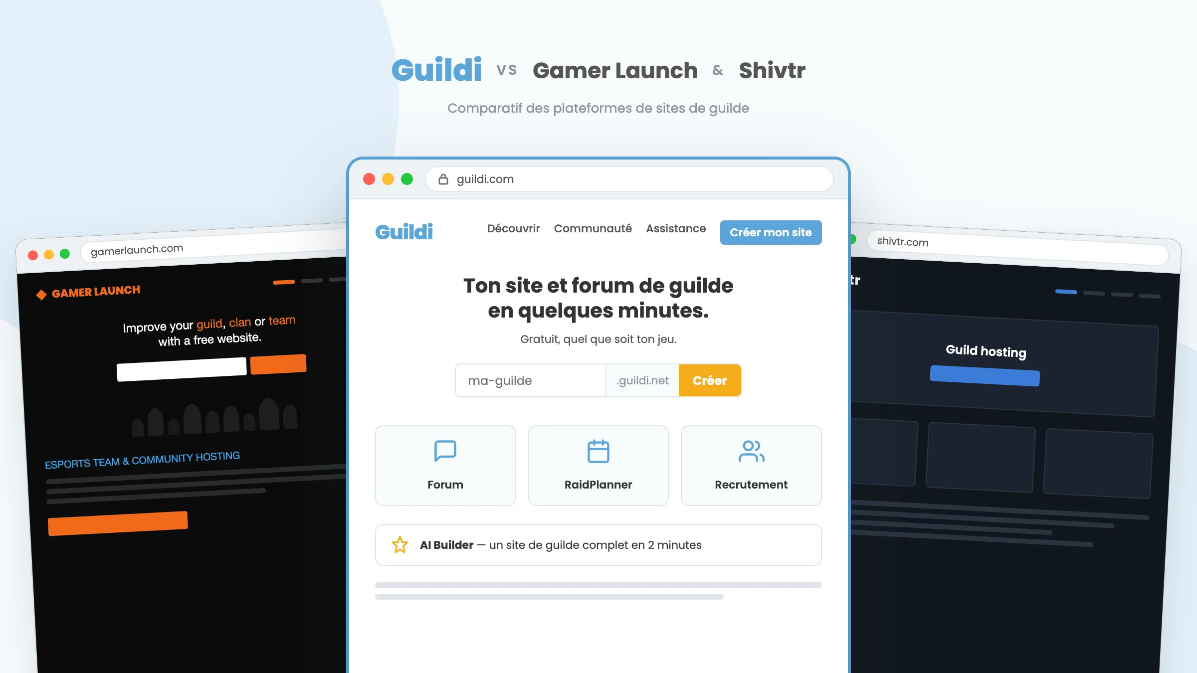 Guildi vs Gamer Launch & Shivtr