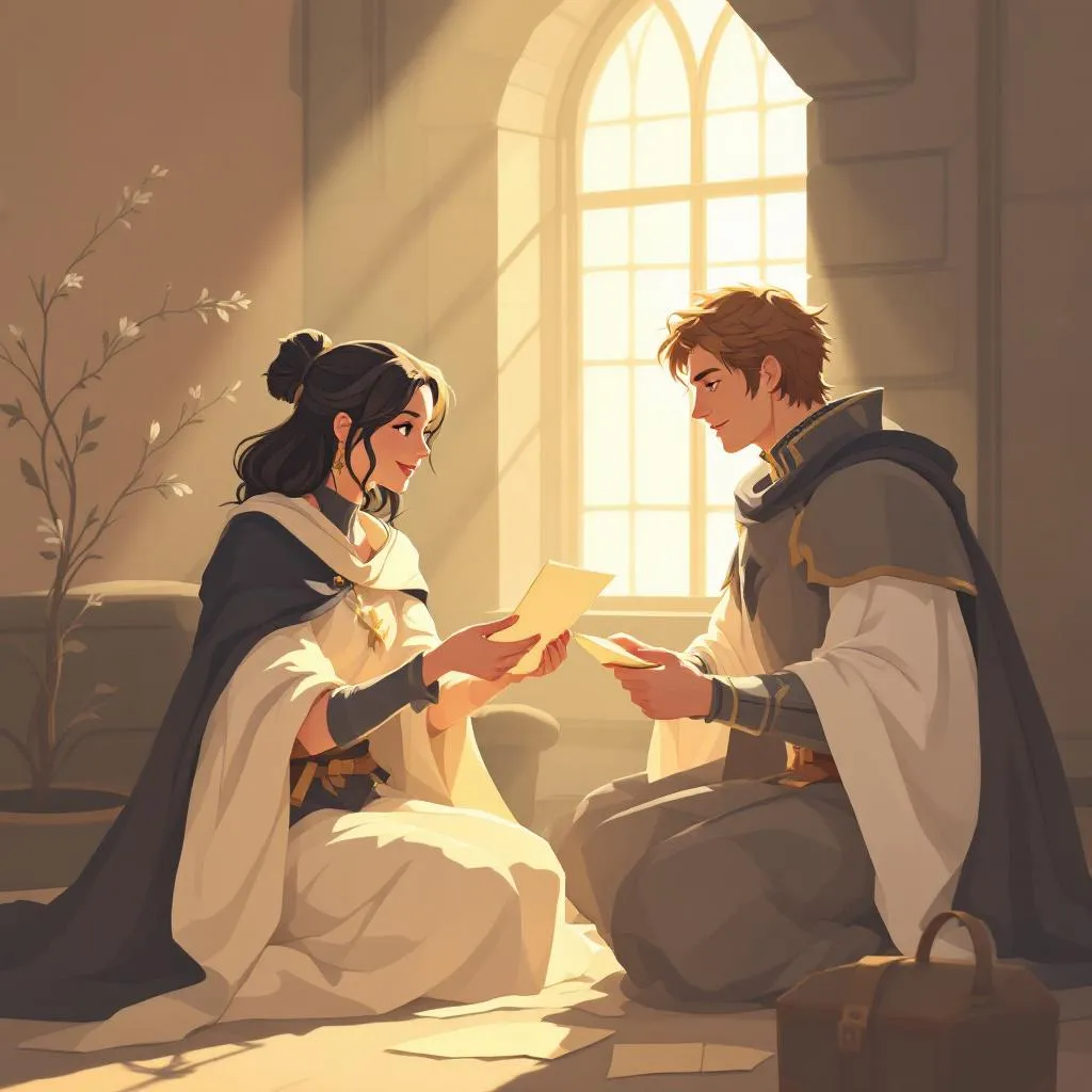 La messagerie privée de la guilde