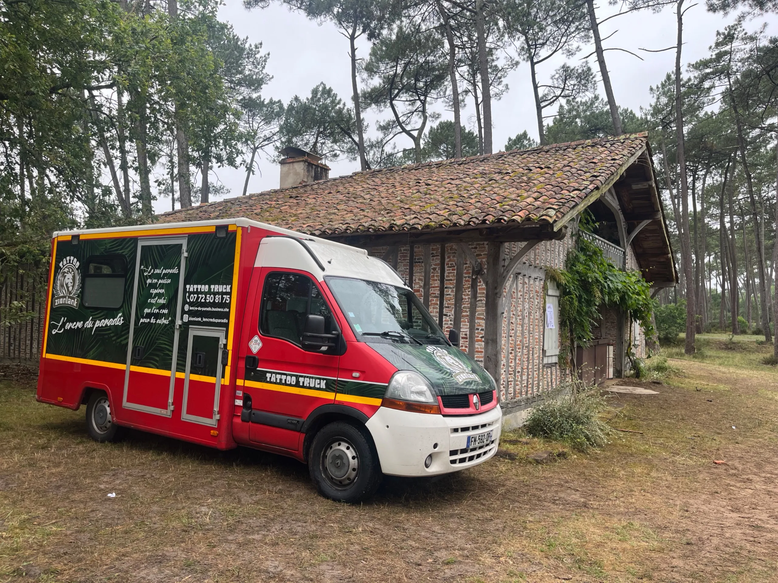 Tattootruck agréé par l’Agence Régionale de Santé