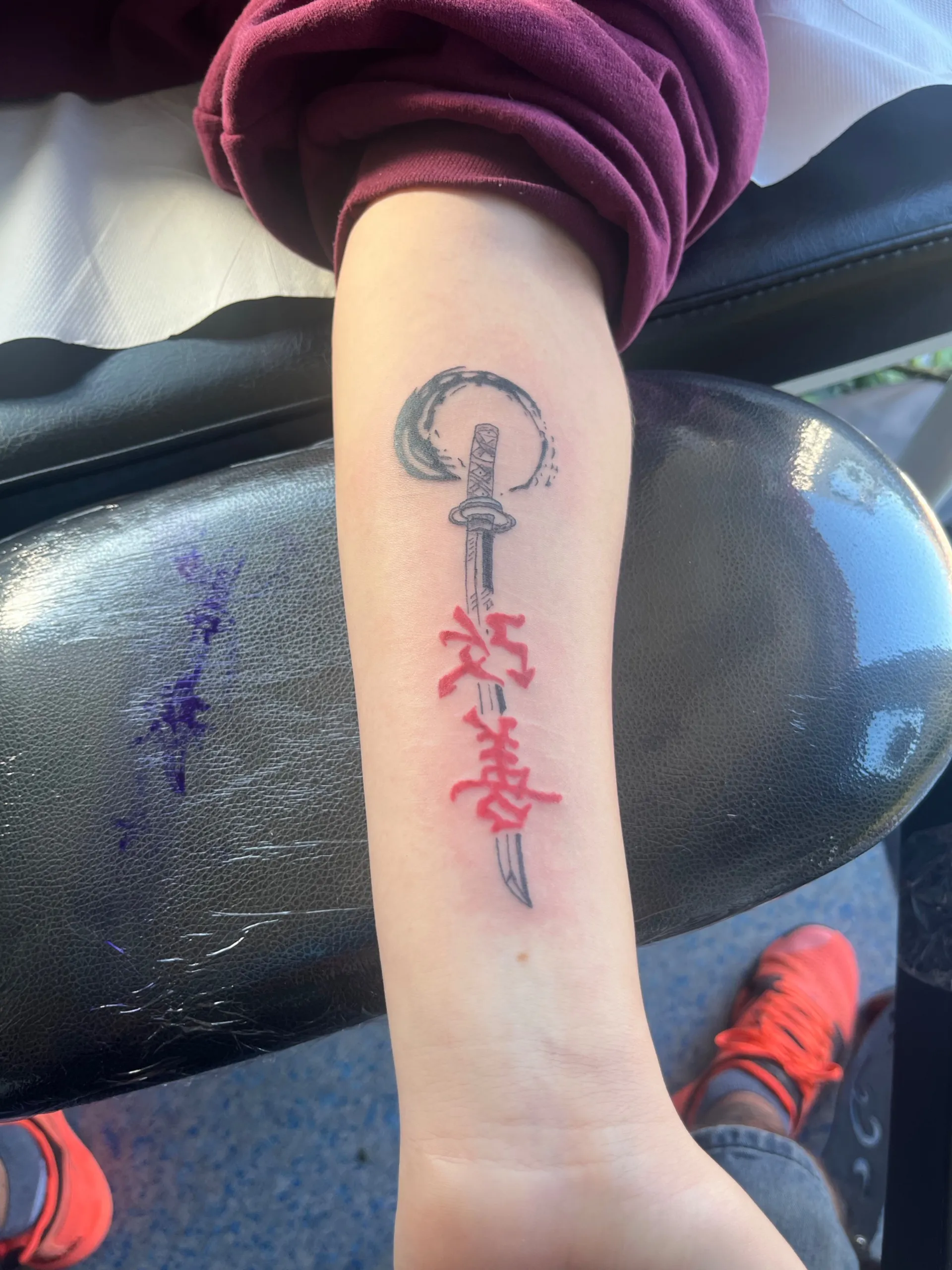 Tatouage japonais couleur