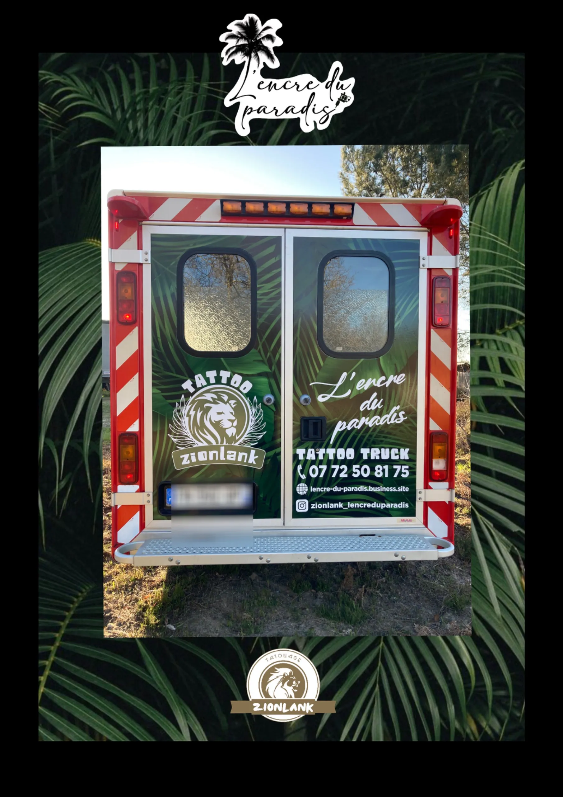 Tattootruck agréé par l’Agence Régionale de Santé